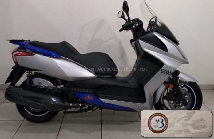 KYMCO DOWNTOWN 300 PRATA LINDA 2018