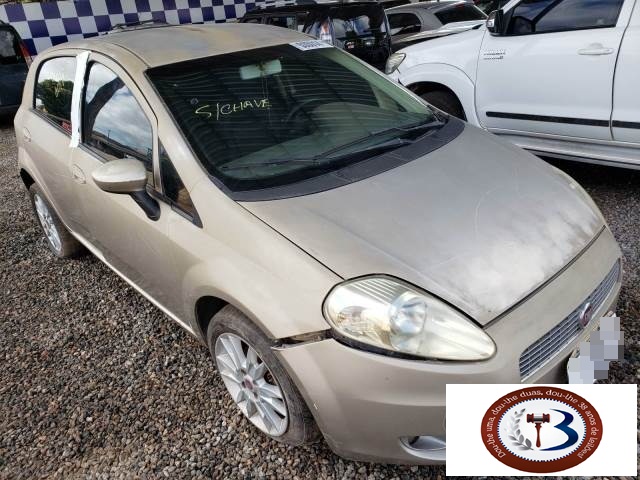 LOTE 014  FIAT PUNTO ELX 1.4 FIRE 2009